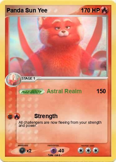 Pokemon Panda Sun Yee