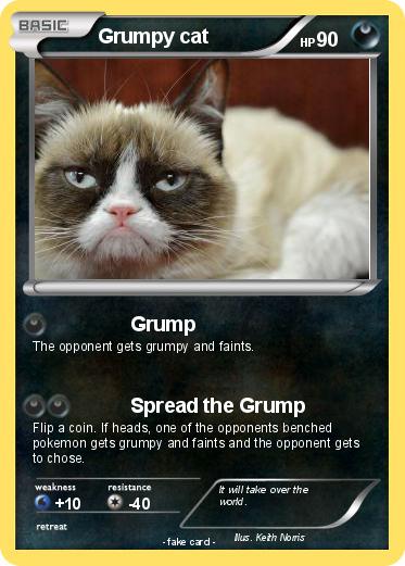 Pokemon Grumpy cat
