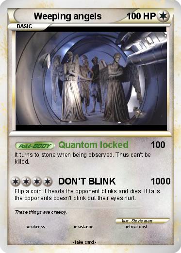 Pokemon Weeping angels