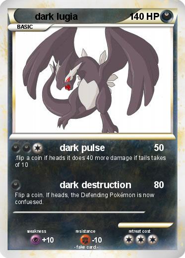Pokemon dark lugia