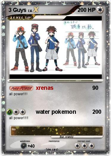 Pokemon 3 Guys