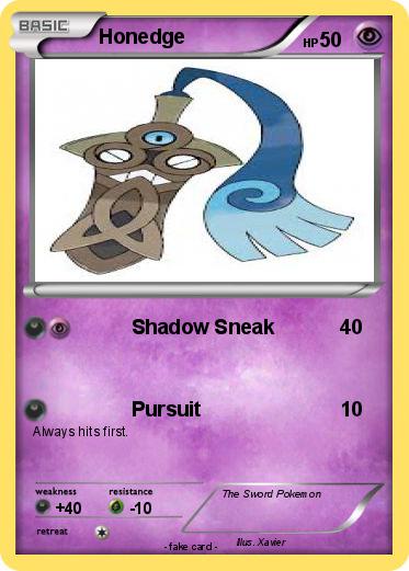 Pokemon Honedge