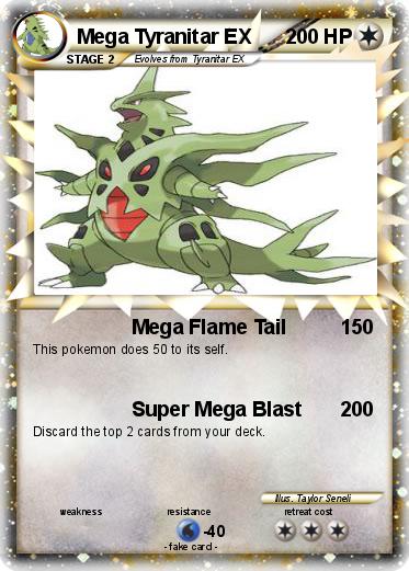 Pokemon Mega Tyranitar EX