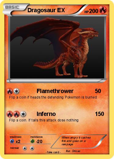 Pokemon Dragosaur EX