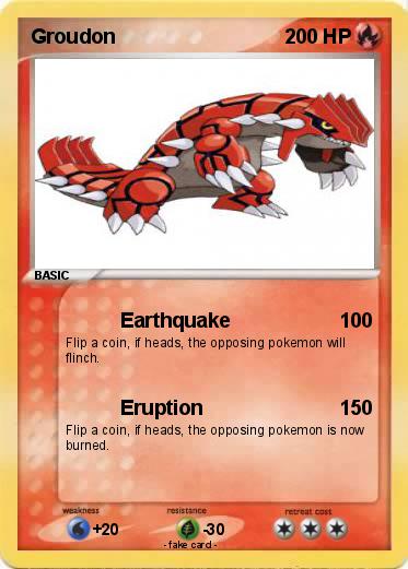 Pokemon Groudon