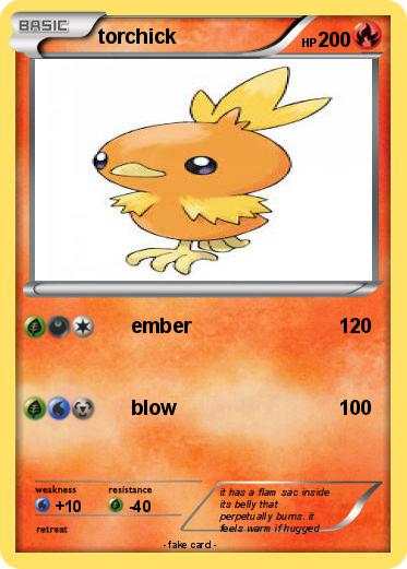 Pokemon torchick