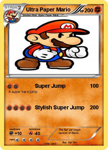 Pokemon Ultra Paper Mario