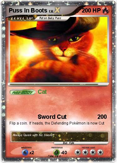 Pokemon Puss In Boots