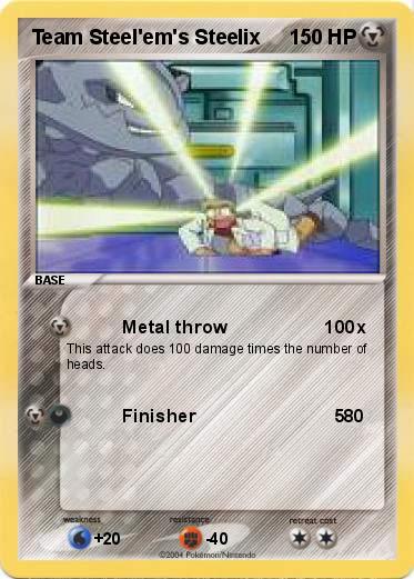 Pokemon Team Steel'em's Steelix