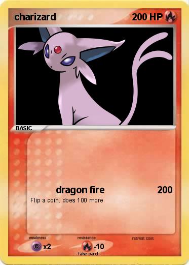 Pokemon charizard