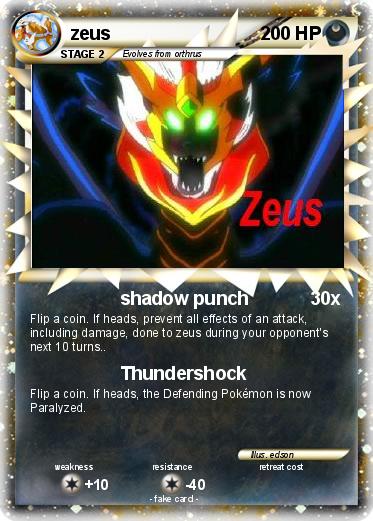 Pokemon zeus
