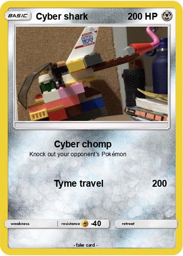 Pokemon Cyber shark