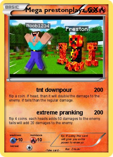 Pokemon Mega prestonplayz GX