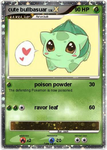 Pokemon cute bullbasuar