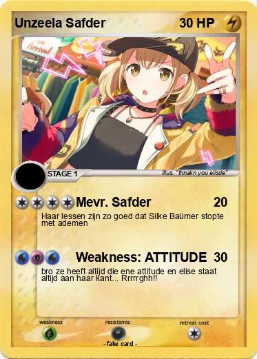 Pokemon Unzeela Safder