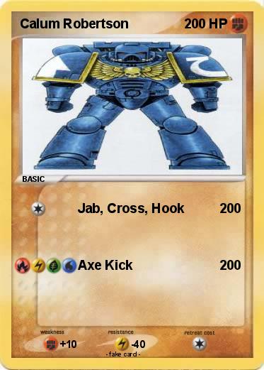 Pokemon Calum Robertson