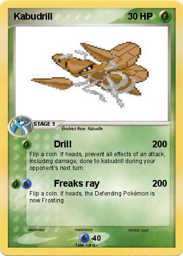 Pokemon Kabudrill
