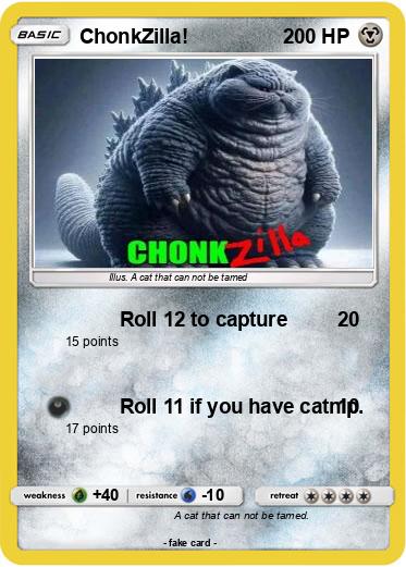 Pokemon ChonkZilla!