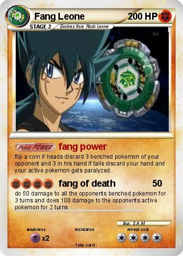 Pokemon Fang Leone