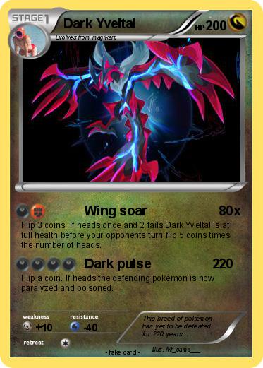 Pokemon Dark Yveltal