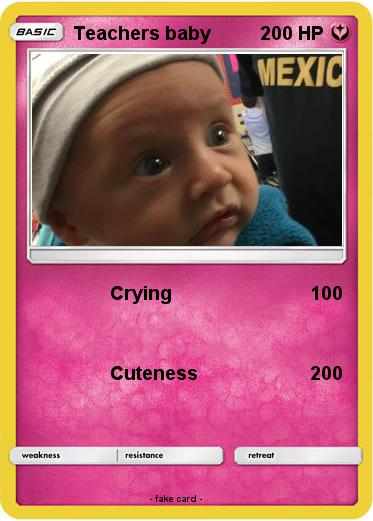 Pokemon Teachers baby