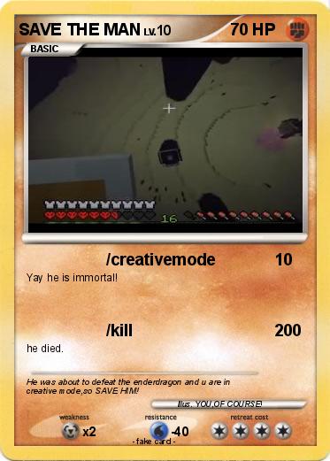 Pokemon SAVE THE MAN