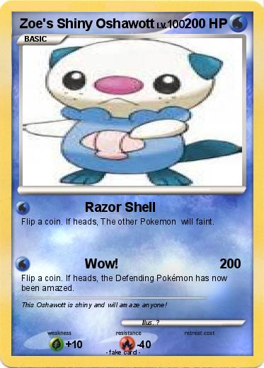 Pokemon Zoe's Shiny Oshawott