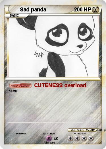 Pokemon Sad panda