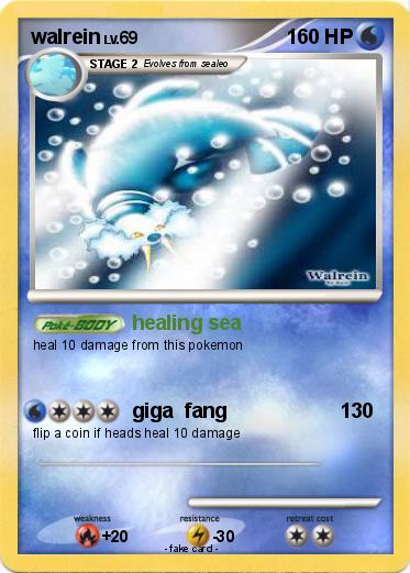 Pokemon walrein