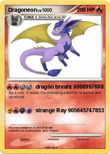 Pokemon Dragoneon