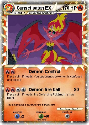 Pokemon Sunset satan EX