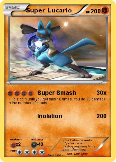 Pokemon Super Lucario