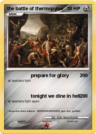 Pokemon the battle of thermopylae