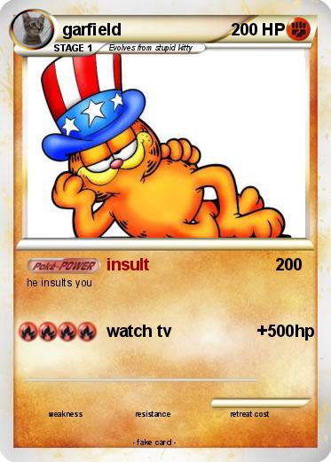 Pokemon garfield