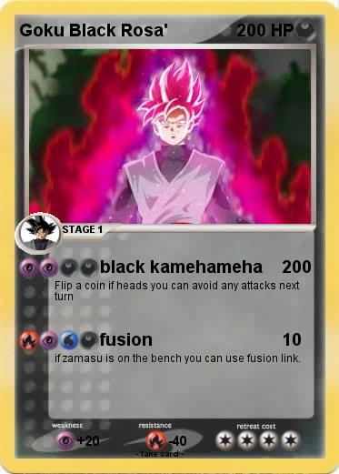 Pokemon Goku Black Rosa'