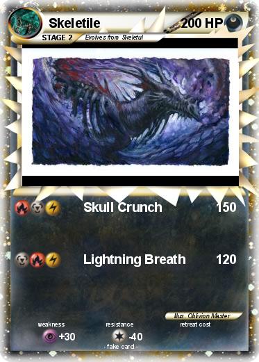 Pokemon Skeletile