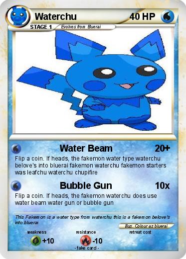 Pokemon Waterchu