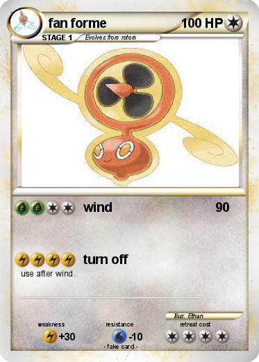 Pokemon fan forme