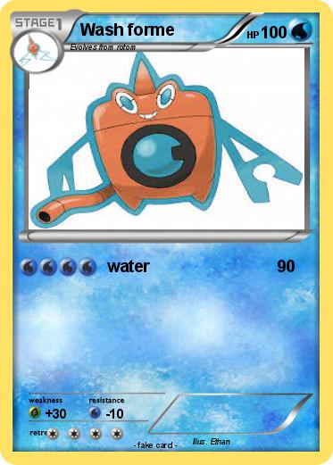 Pokemon Wash forme