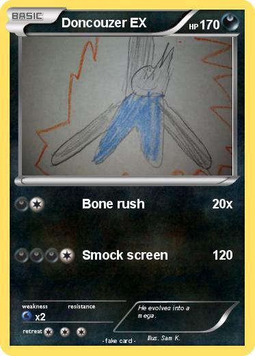 Pokemon Doncouzer EX
