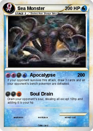 Pokemon Sea Monster