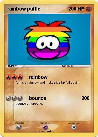 Pokemon rainbow puffle