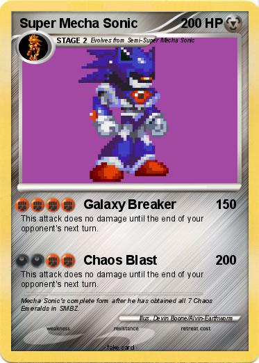 Pokemon Super Mecha Sonic