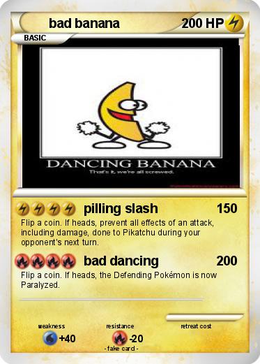 Pokemon bad banana