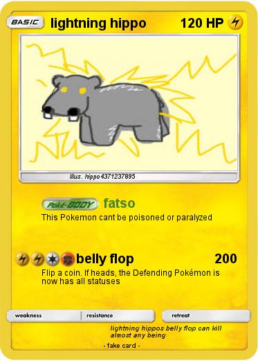 Pokemon lightning hippo