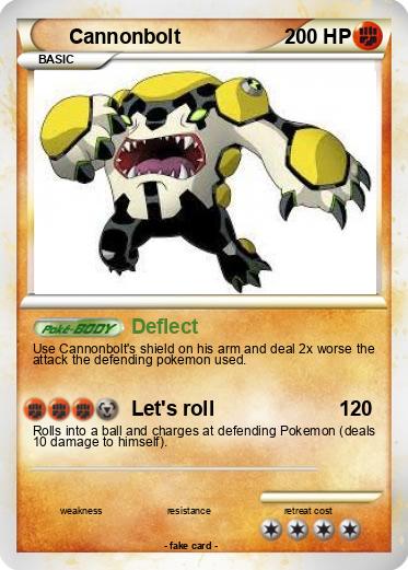 Pokemon Cannonbolt