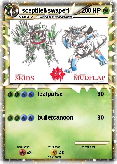 Pokemon sceptile&swapert