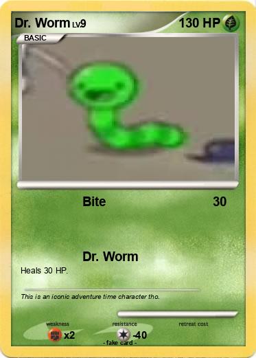 Pokemon Dr. Worm