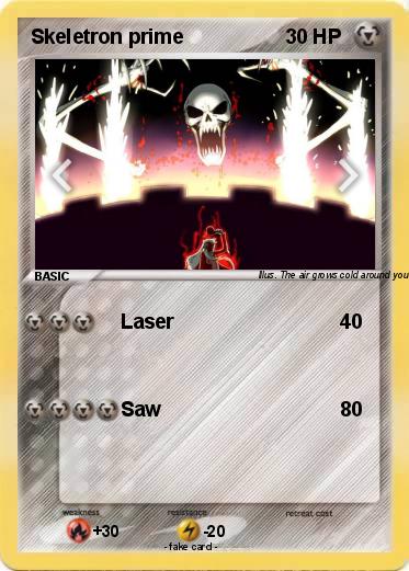 Pokemon Skeletron prime