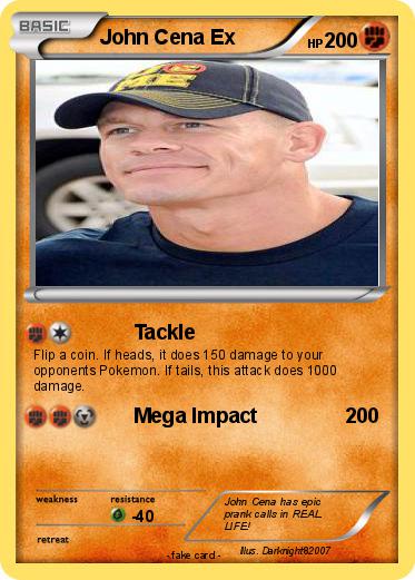 Pokemon John Cena Ex